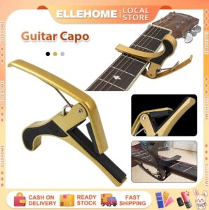 Guitar Capo Universal Guitar Tuning Clip Aluminum Metal Adjustable Clip Electric Guitar Capo Clamp