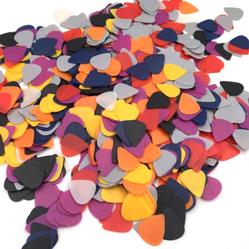 Guitar Picks Celluloid Various Colors Different Thicknesses Smooth Sweeping Bright Tone Guitar Accessory - Image 7