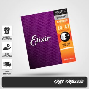 RC Music Elixir 11002 11027 11052 16002 16027 16052 Acoustic Guitar Strings