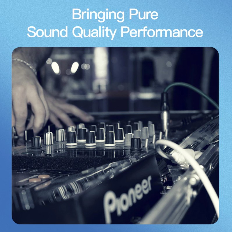 Vention Audio Stereo Jack Aux Cable for Speaker Power Amplifier Guitar - Image 4