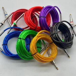 1M 3M 5M 10M Electric Guitar Cable Wire Cord 6.35mm Jack To 6.35mm Mono Audio Cable