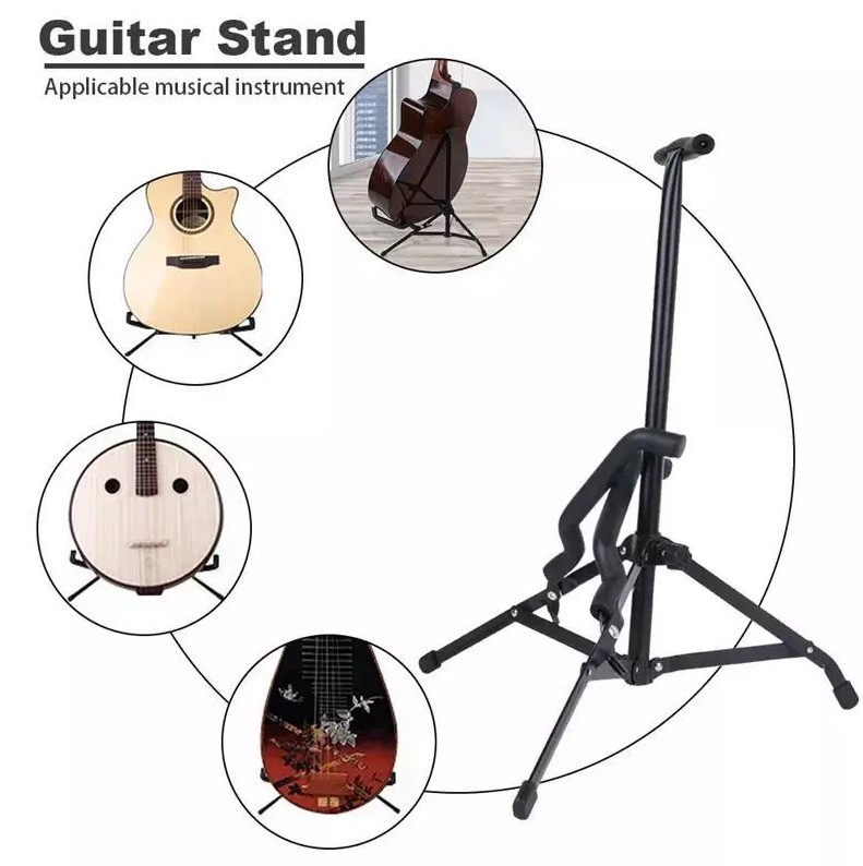 【COD】Guitar Stand Adjustable for Electric Acoustic Guitars and Bass Guitar Accessories - Image 6