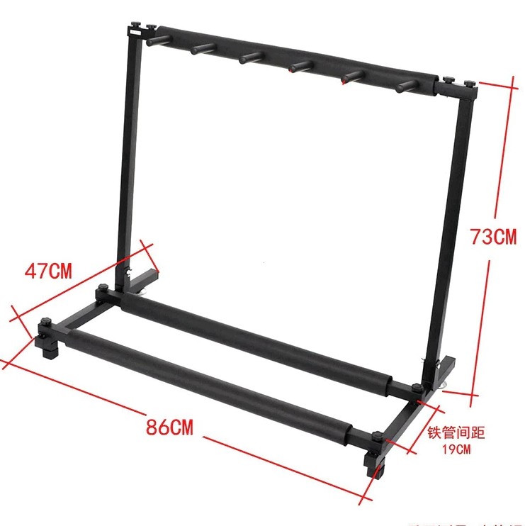 3/5/7/9Head Guitar Stand Folk Classical Guitar Stand Can Put More Bakelite Guitar Stand Display - Image 7