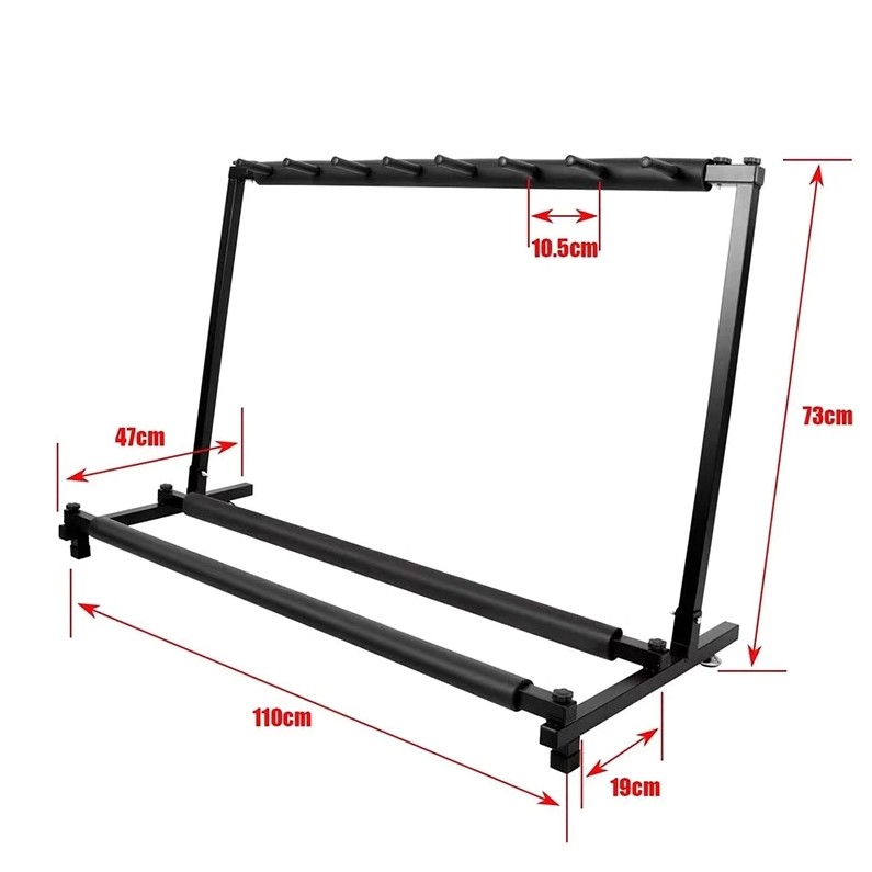 3/5/7/9Head Guitar Stand Folk Classical Guitar Stand Can Put More Bakelite Guitar Stand Display - Image 5
