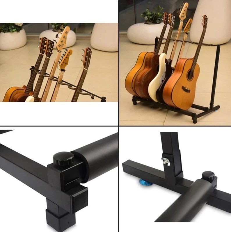 3/5/7/9Head Guitar Stand Folk Classical Guitar Stand Can Put More Bakelite Guitar Stand Display - Image 2