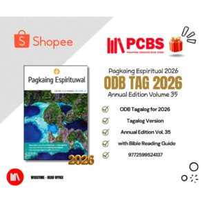 PCBS Our Daily Bread 2026 Tagalog Annual Edition Volume 35 - ODB Tagalog 2026 - Daily Devotional