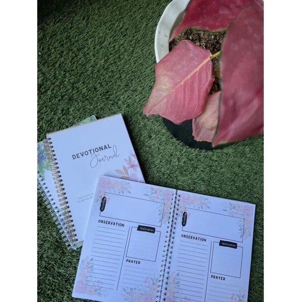 DEVOTIONAL JOURNAL NOTEBOOK - SOAP METHOD OF STUDYING THE BIBLE - FAITH GOALS AND ANSWERED PRAYERS - Image 4