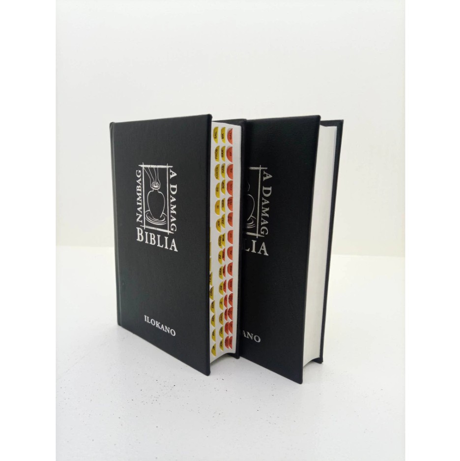 PCBS Ilocano Bible Small Compact (NAIMBAG A DAMAG BIBLIA/POINT TYPE 6.5) Black - Hardcover Book - Image 3