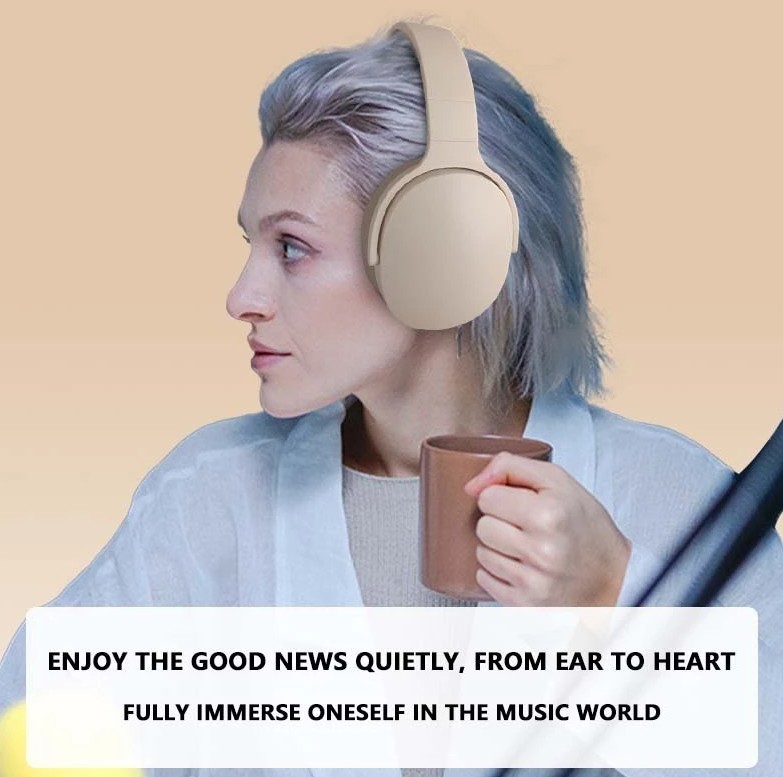 D91 Bluetooth Wireless Foldable Headphone Noise Cancelling Insensitive Delay with Microphone - Image 7