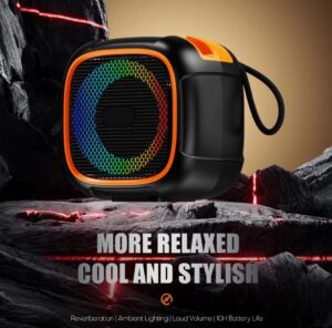 Mini Wireless Bluetooth Speaker Bass Charge Stereo Sound Outdoor Indoor Loudspeaker 360 Stereo