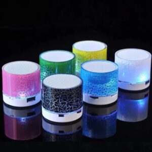 Portable Mini LED Bluetooth Speaker Powerful Sound Bluetooth Dancing Light Mini Speaker S10