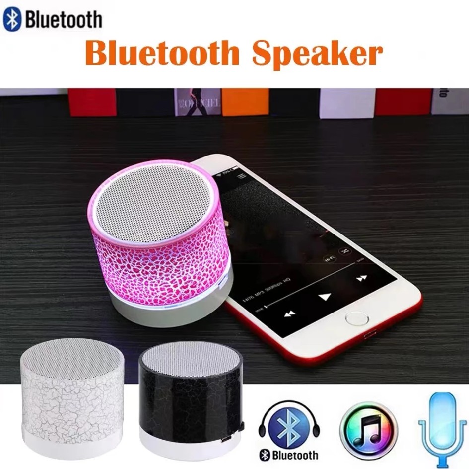 Portable Mini LED Bluetooth Speaker Powerful Sound Bluetooth Dancing Light Mini Speaker S10 - Image 2