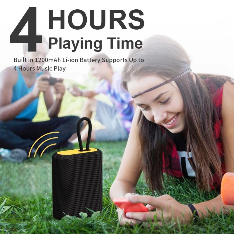 Orashare BS01 Bluetooth Speaker Hi-Fi Stereo Stylish TWS Portable Speaker 1200mAh - Image 3