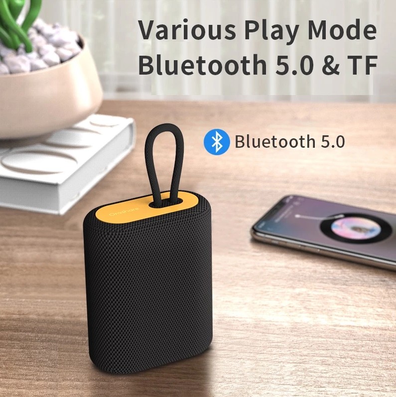 Orashare BS01 Bluetooth Speaker Hi-Fi Stereo Stylish TWS Portable Speaker 1200mAh - Image 2